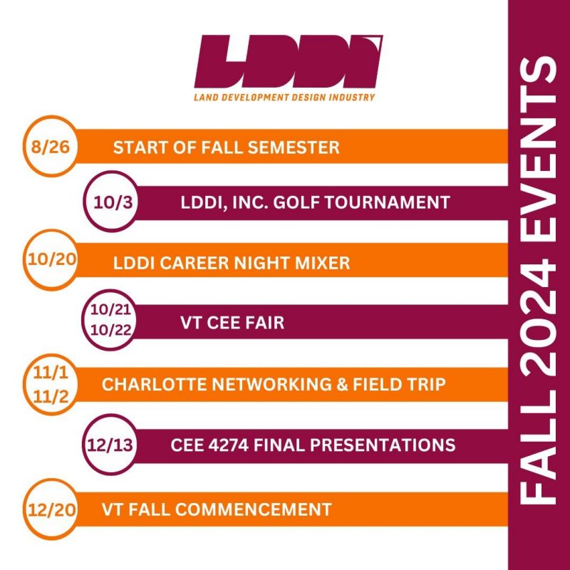 LDDI FA24 Calendar of Events