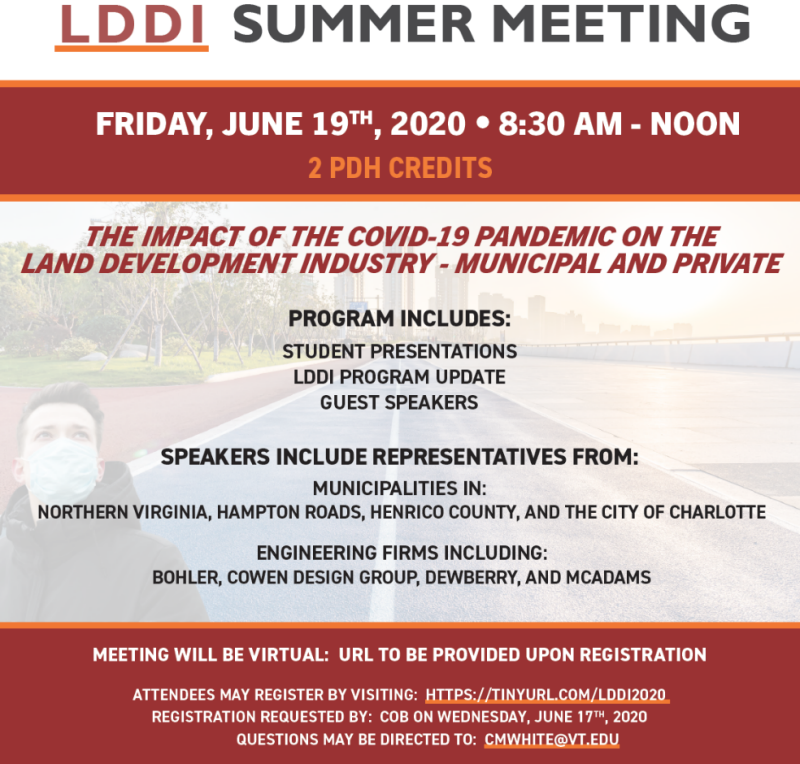 On Friday, June 19th, LDDI will hosts its first virtual General Meeting!